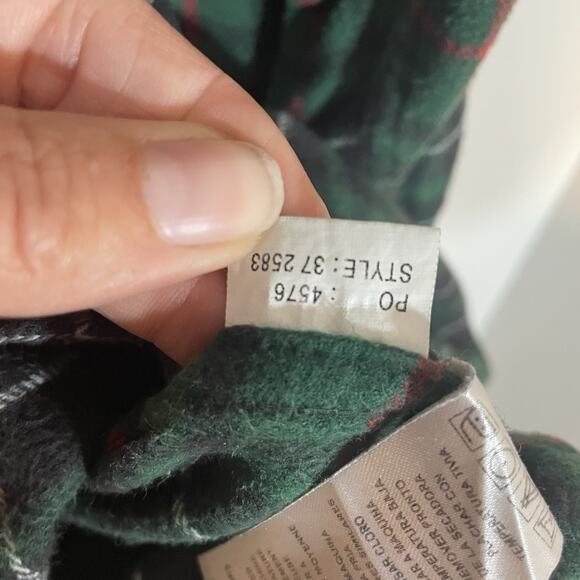 Red Head Lot of 2 Button Down Shirt Mens XLT Red Green Plaid Long Sleeve Flannel - Picture 7 of 13